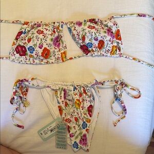 Luli Fama Floral Bikini - Multicolor